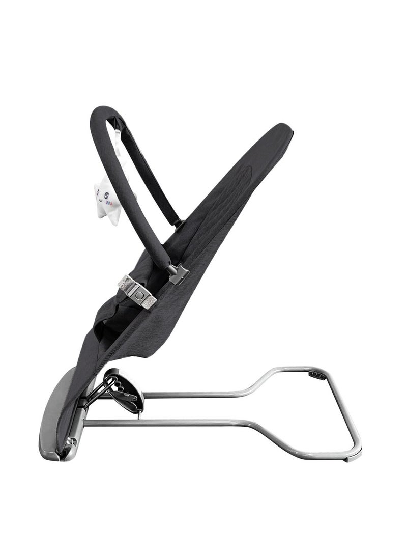 TEKNUM - 3 - Stage Baby Bouncer/ Recliner Seat - Black - Image 1