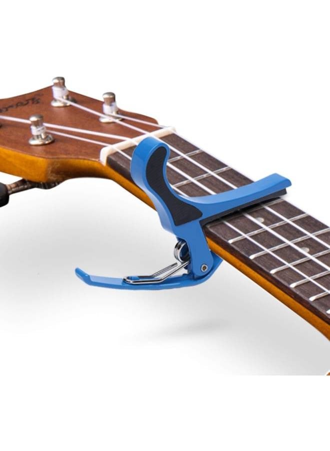 JUAREZ JRZ250 One Handed Trigger Guitar Metal Capo Quick Change For Ukulele, Electric And Acoustic Guitars, Blue - Image 2
