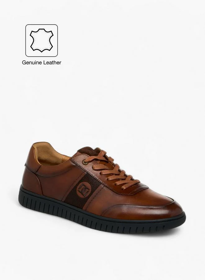 دوتشيني حذاء رياضي رجالي برباط وتطريز شعار