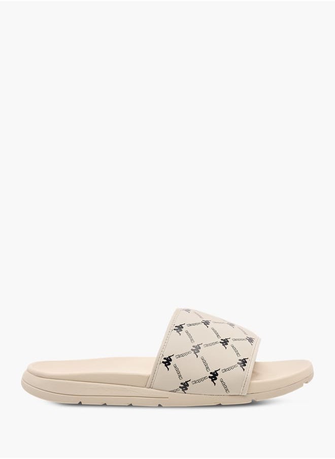 Kappa - Men's Logo Print Slides - Image 1