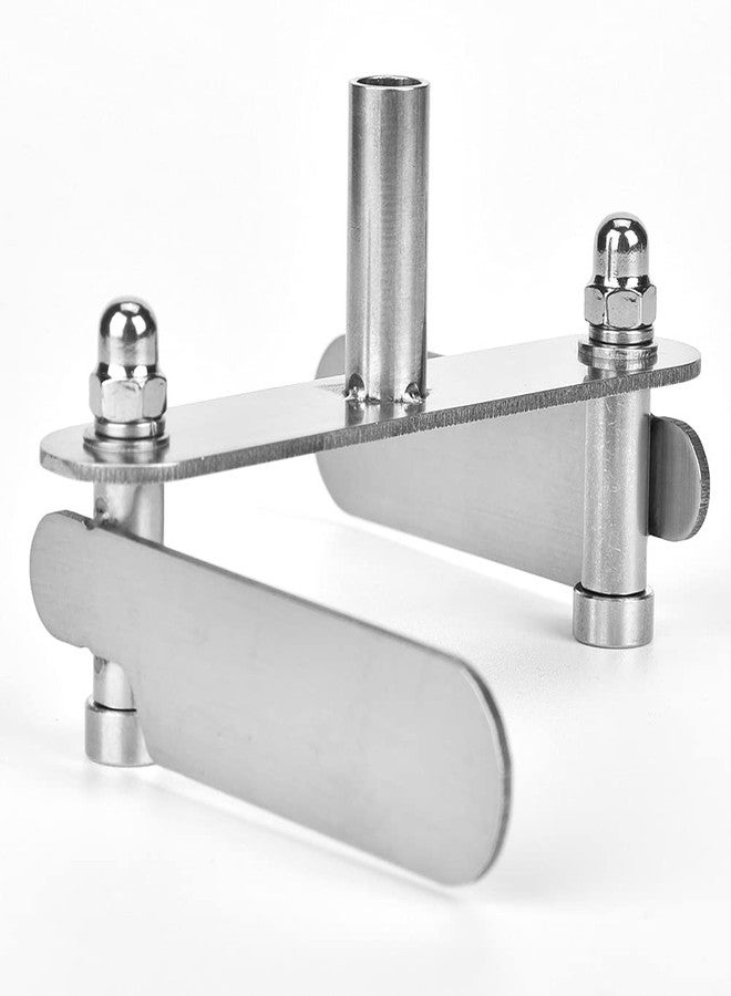 Yuecoom أداة تحديد مركز الخشب، أداة تحديد مركز الخشب من الفولاذ المقاوم للصدأ مع قلمين رصاص، أداة تحديد مركز الخشب (0-60 مم) - Image 3