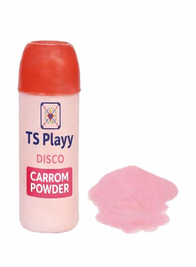 TS Playy مسحوق تي إس بلاي ديسكو كاروم، مسحوق عالي الجودة سهل الانزلاق للوحة الكاروم، يدوم طويلاً، مناسب للعب الاحترافي والمنزلي، 200 غرام - Image 3