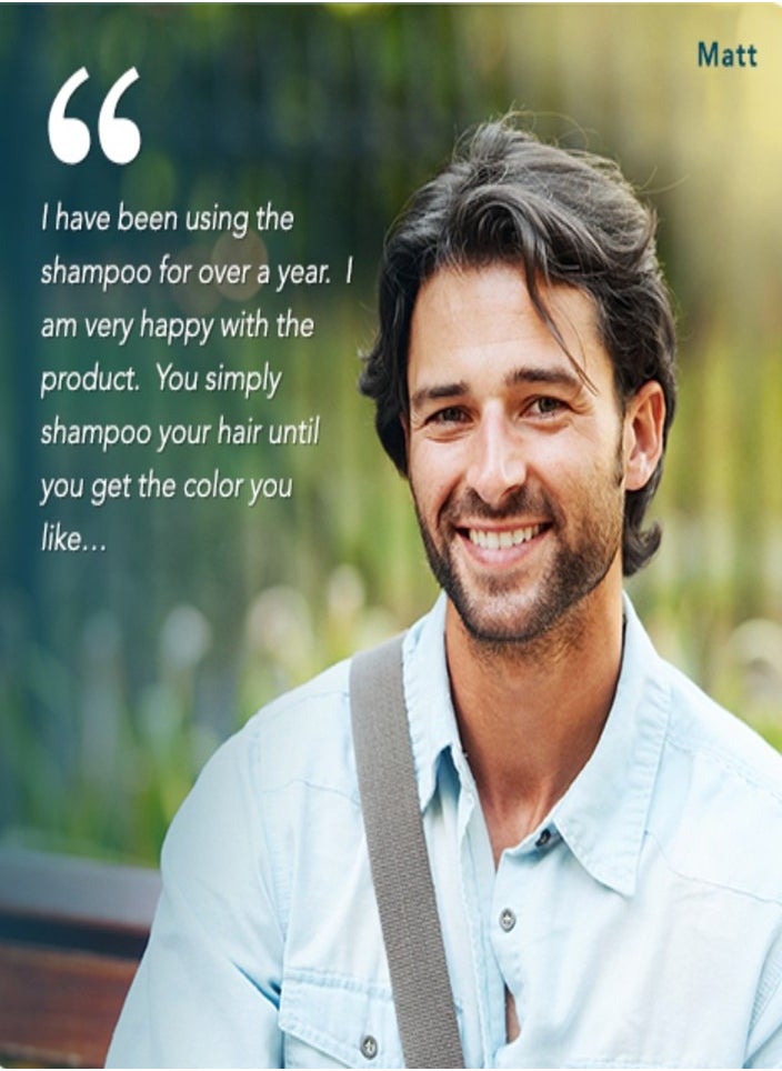 Restoria Discreet - Hair Color Restoring Shampoo - Image 1