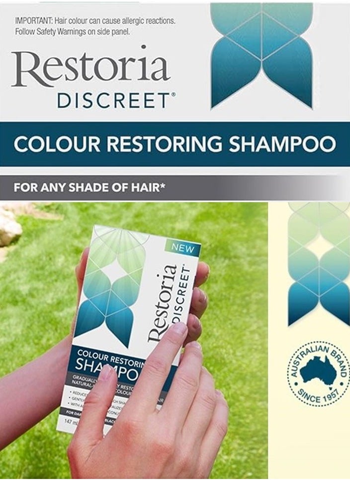 Restoria Discreet - Hair Color Restoring Shampoo - Image 1
