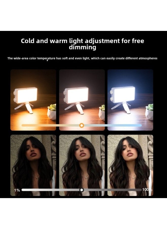 Generic Hot Sale High-power RGB Full-color Fill Light Live Beauty Lighting Handheld Outdoor Photography Pocket Light-Specifications:Ym40w Three-color Temperature Pocket Lamp  - Image 3
