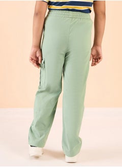Stylo Bug Solid Drawstring Waist Cargo Pants by Styli  - Image 5