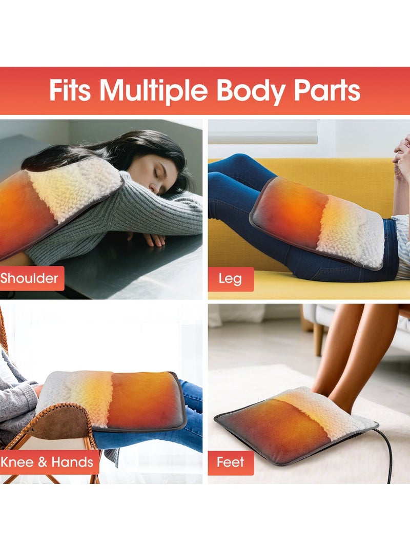 general USB Rechargeable Foot Warmer Mat - 50℃ Constant Temp Detachable Heated Liner Washable Cover for Home Office Use - Image 4