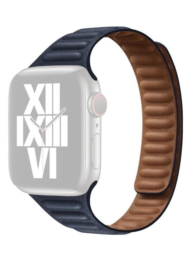 نيبمينينت سوار بديل لسلسلة ساعات أبل أزرق داكن - Image 1