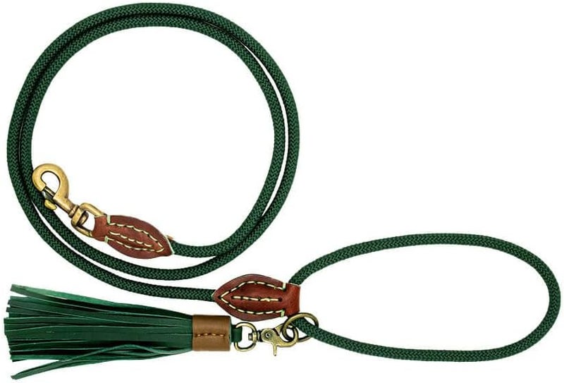 Dog with a Mission Bowie Dog Leash, Large, Green - Image 3