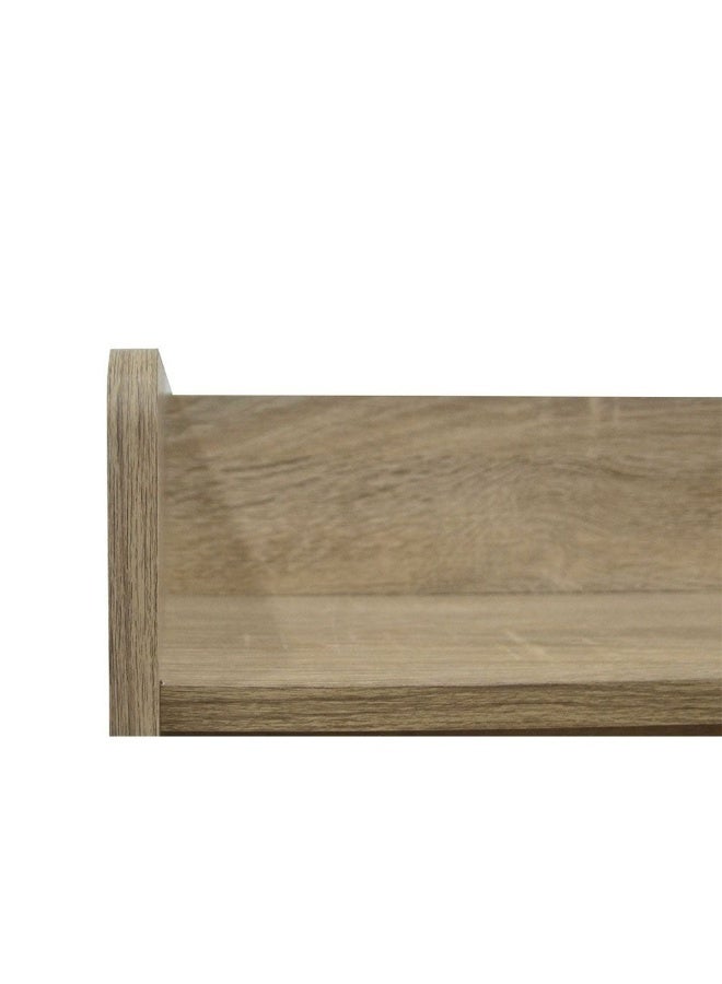 DANUBE HOME Supreme 120X200 Young Bed With Storage And Foil Lamited Strong And Sturdy Modern Design Wooden Single Bed Frame Furniture Quiet And Comfortable Beds - French Sonoma Oak - Image 5