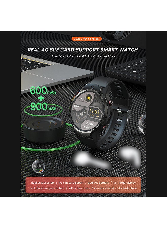 SENBONO - SENBONO Air 1 Smart Watch Monitor Large Battery 4GB+128GB - Image 1