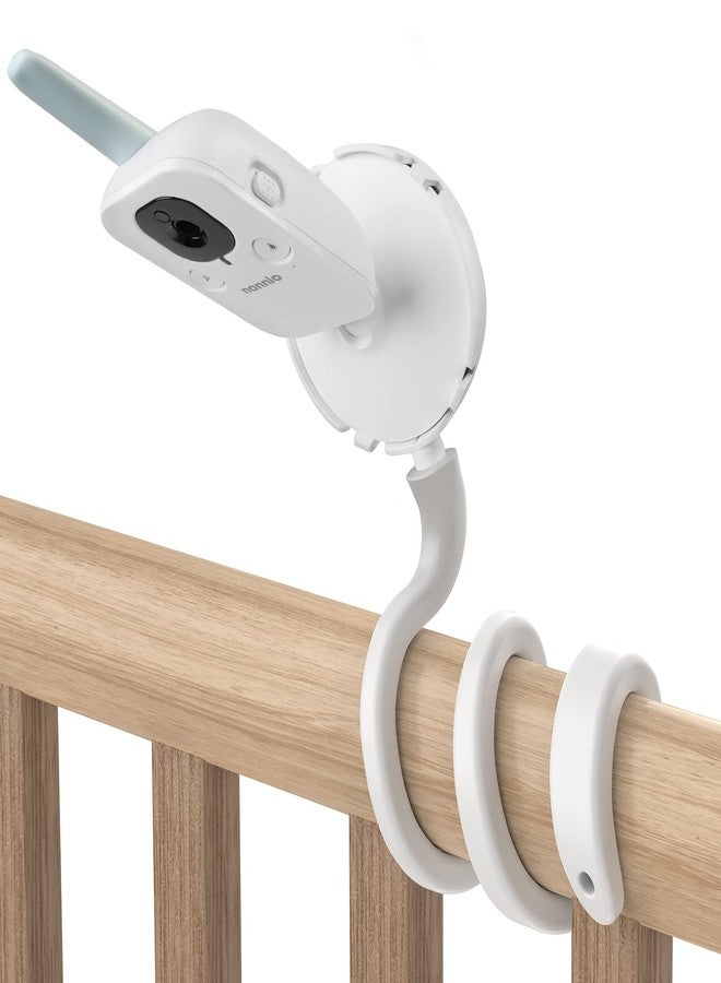 HOLACA Baby Monitor Flexible Mount Crib Mount for nannio Hero2 Hero3 Video Baby Monitor Philips Avent SCD843/37 - Twist Versatile Mounting Kit for nannio Baby Monitor - Image 1