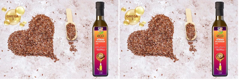 Eco Healthy - Flaxseeds Oil - 250 ml (Pack of 2)