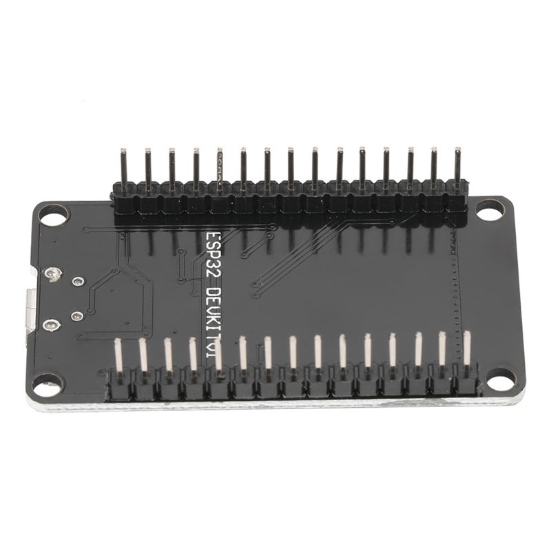 لوحة تطوير ESP32: شريحة ESP32-D0WDQ6 مع ساعة قابلة للتعديل من 80 ميجاهرتز إلى 240 ميجاهرتز - نواة مزدوجة قابلة للتحكم بشكل مستقل، مع وحدة معالجة مساعدة منخفضة الاستهلاك، وحدة واي فاي بلوتوث لويندوز ولينكس والإنترنت للأشياء (IoT) - Image 4