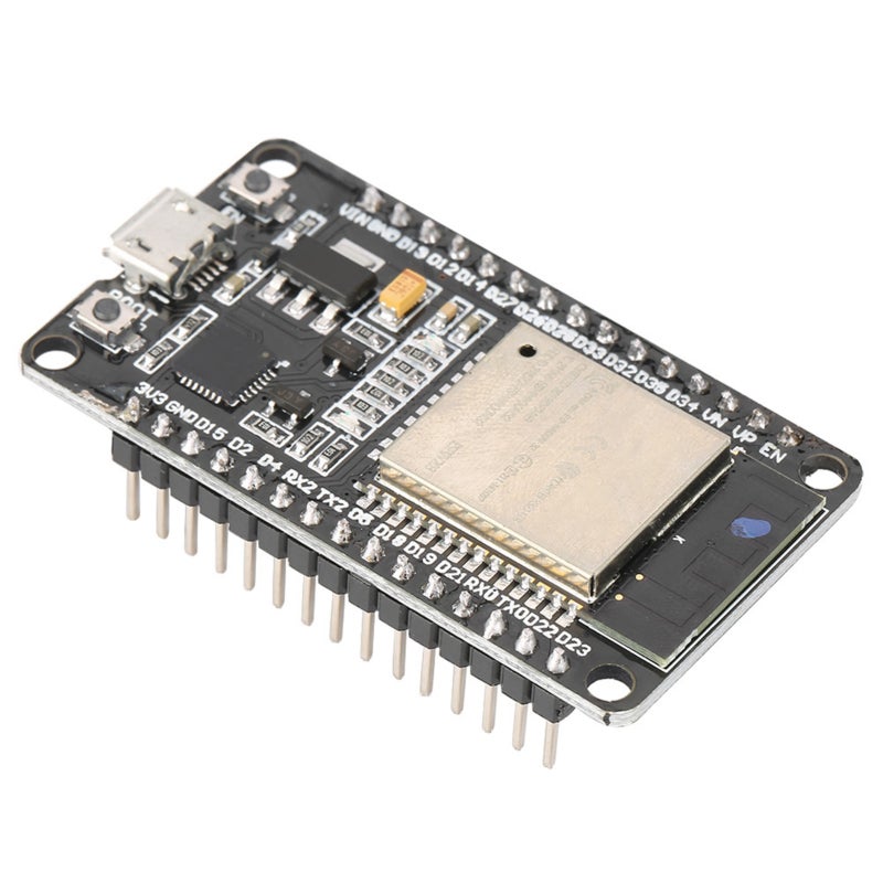 لوحة تطوير ESP32: شريحة ESP32-D0WDQ6 مع ساعة قابلة للتعديل من 80 ميجاهرتز إلى 240 ميجاهرتز - نواة مزدوجة قابلة للتحكم بشكل مستقل، مع وحدة معالجة مساعدة منخفضة الاستهلاك، وحدة واي فاي بلوتوث لويندوز ولينكس والإنترنت للأشياء (IoT) - Image 5