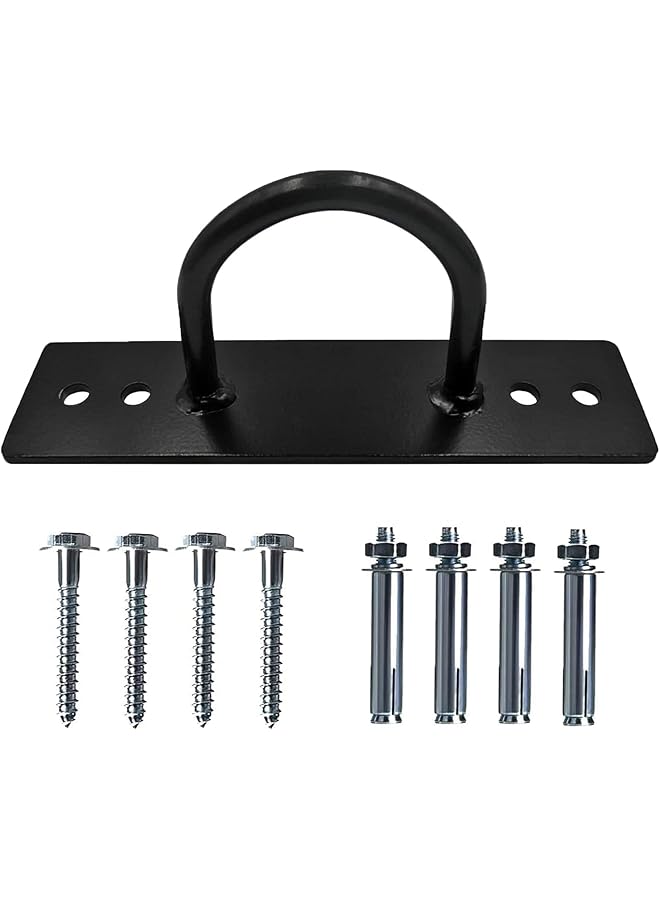 إيروريكس حامل تثبيت على الحائط والسقف، خطاف حبل المعركة، مرساة لأشرطة التعليق، حلقات الجمباز، حبال معركة الأرجوحة، تناسب أنظمة تدريب القوة والوزن، معدات الملاكمة - Image 1