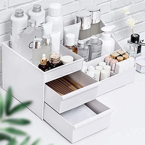 Wosta Wosta Premium Makeup Organizer with Drawers - Cosmetic Organiser Storage Box for Bathroom, Desktop, Dresser (Random Color)  - Image 5