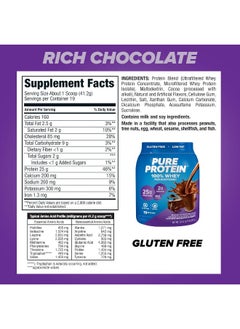 Pure Protein Rich Chocolate Whey Powder (1.75Lb)  - Image 3