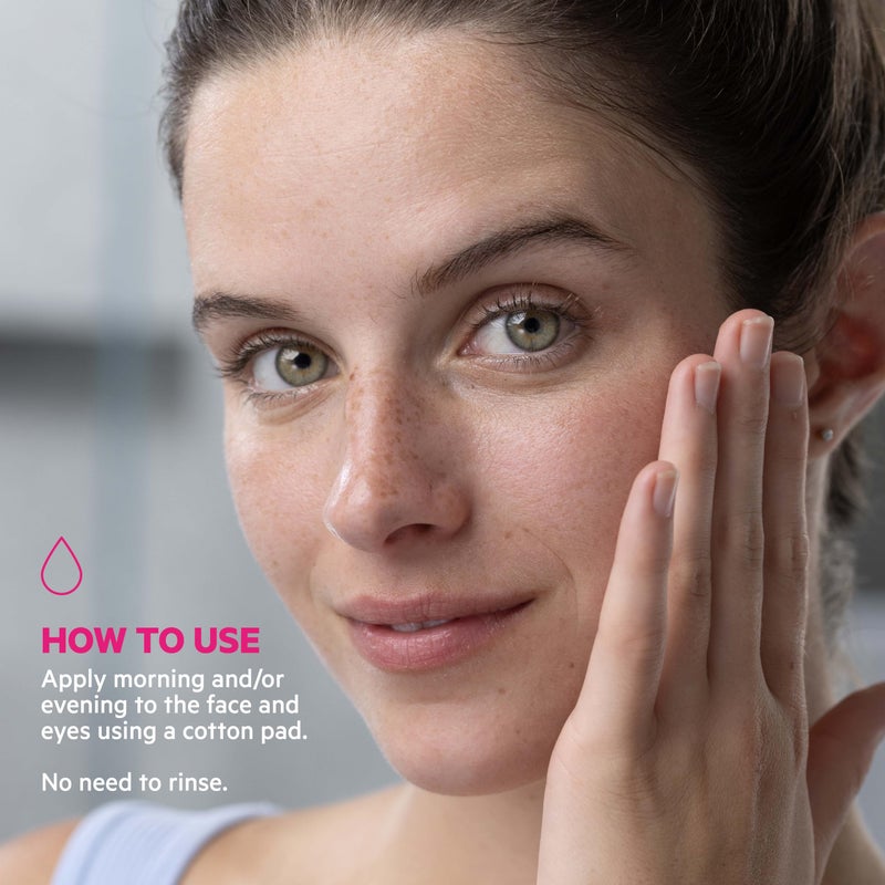 SVR Sensifine Micellar Water With Niacinamide. Soothing, Redness Relief Face Cleanser & Makeup Remover For Face, Eyes, Lips. Gentle, No Rinse Cleanser For Sensitive, Reactive Skin, 13.5 Fl.oz. - Image 4