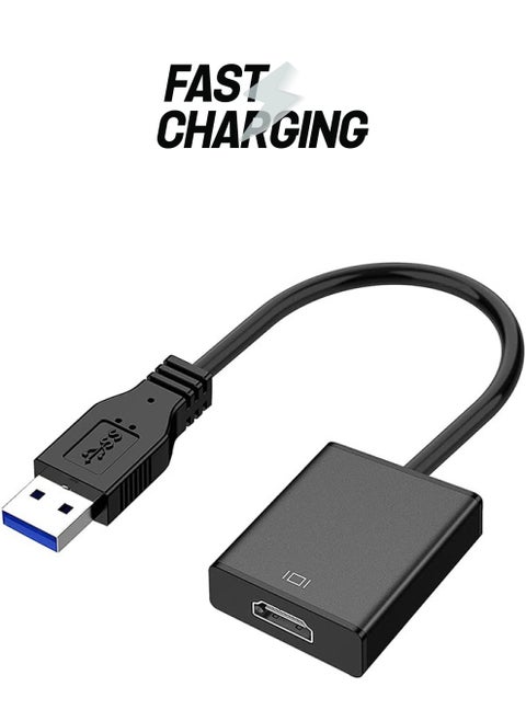 محول USB إلى HDMI لشاشات متعددة 1080P متوافق مع نظام التشغيل Windows XP 7 8 10 11