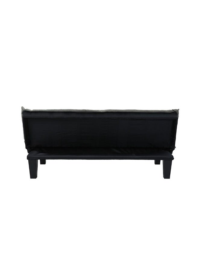 DANUBE HOME V2 Manolo Fabric Sofabed | Convertible Sleeping Sofa Bed | Comfortable Living Room Furniture L165xW80xH73cm - Grey - Image 4