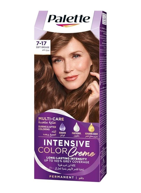 Intensive Colour Cream 7-17 Soft Brouge 50+50+10 ml