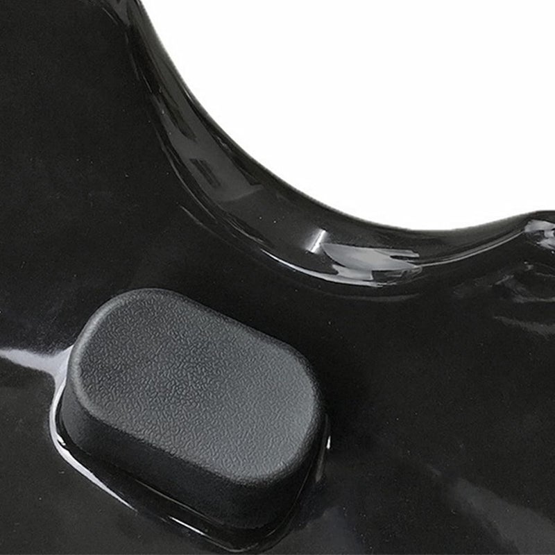 DOACT Shampoo Neck Cushion,5 Colors Silicone Neck Rest Shampoo Bowl Cushion Beauty Salon Spa Hair Washing Sink ow (Black) - Image 4