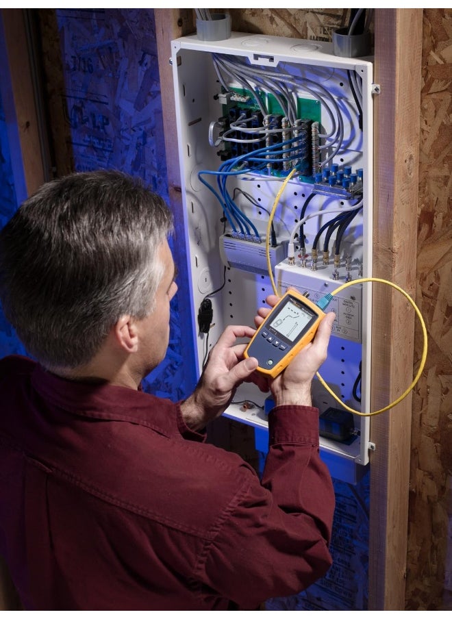 Fluke Networks MS2-100 MicroScanner2 Copper Cable Verifier with Built-In IntelliTone Toning  - Image 3