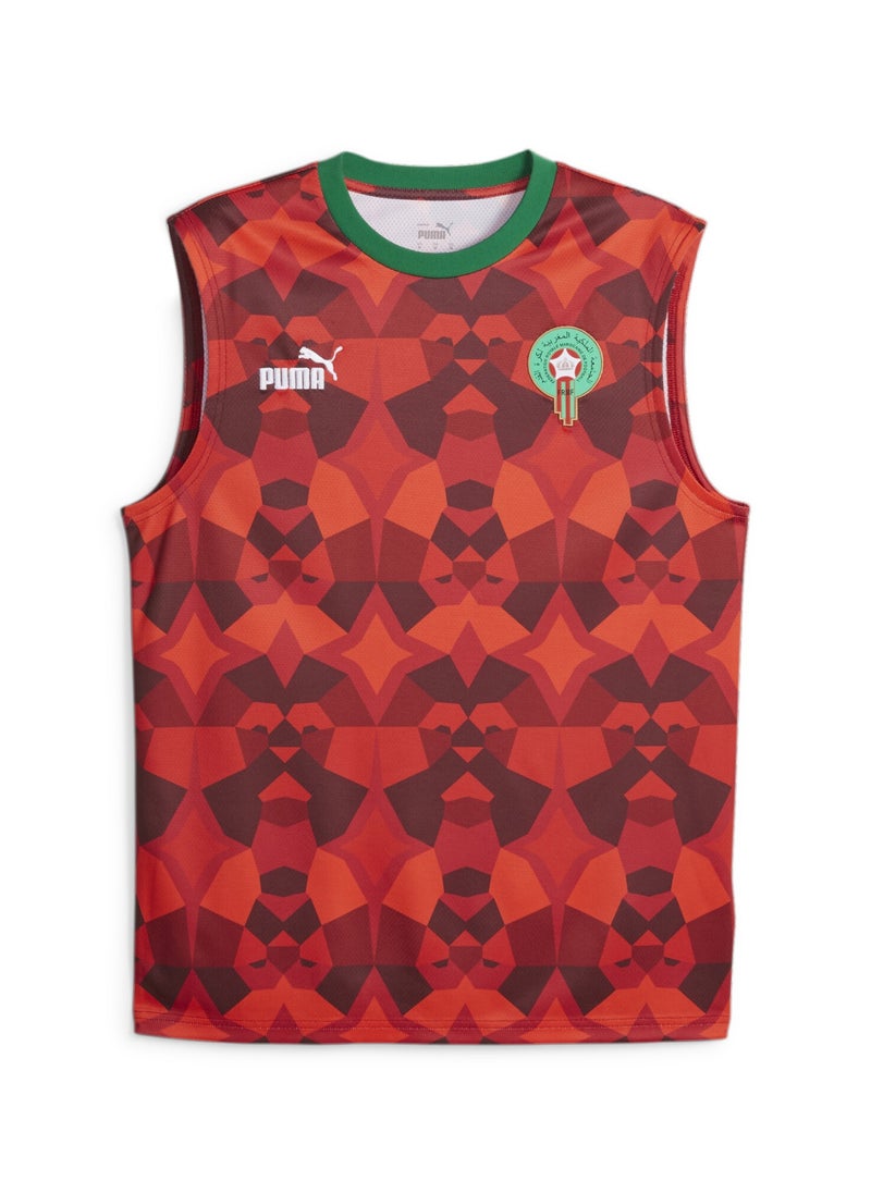 Morocco FtblCulture Mens Red Sleeveless Jersey - pzsku/Z26E09BF204A38455D84DZ/45/_/1738739321/062b1311-fb6d-4043-9041-795f0f3671ef