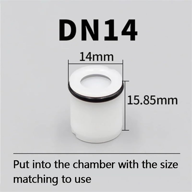 DN 14 صمام فحص بلاستيكي غير رجوع للري حديقة مقياس ماء مضاد للتنقيط لحوض السمك - Image 3