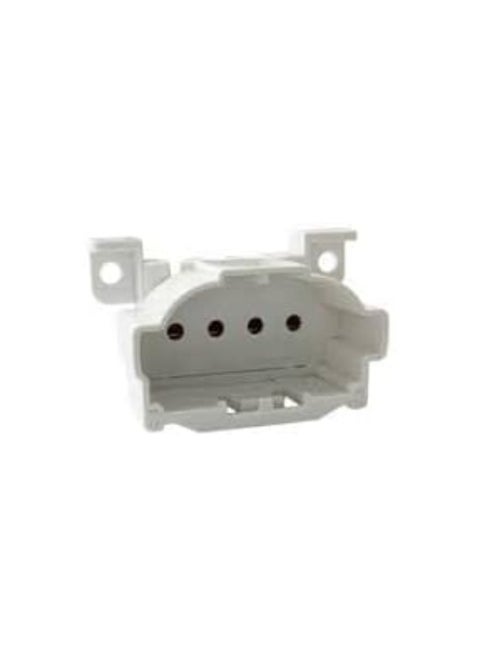 KNP 4 Pin Lamp Holder is a Practical and Reliable Component Designed for Use with 4 Pin Fluorescent and Compact Fluorescent Lamps.