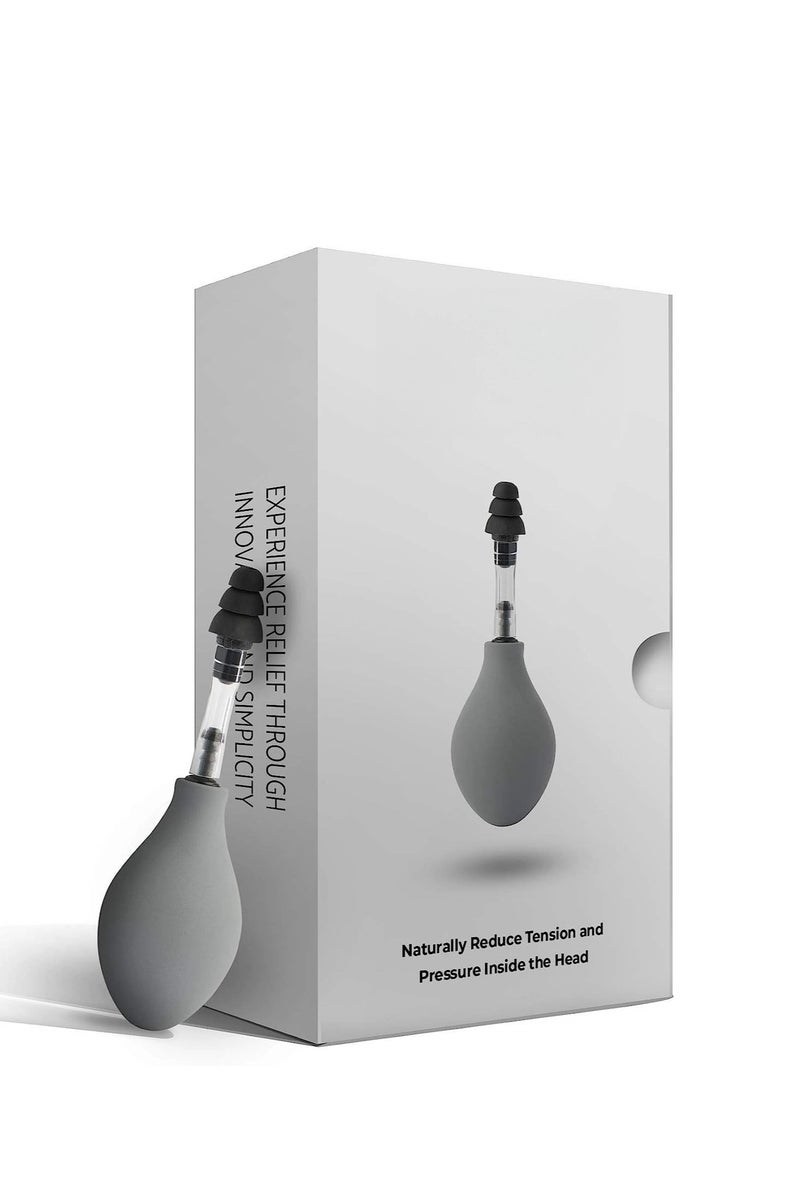 general Inner ear pressure stimulation to relieve migraine tension tool ear pressure device suitable for airplane motion sickness - Image 1