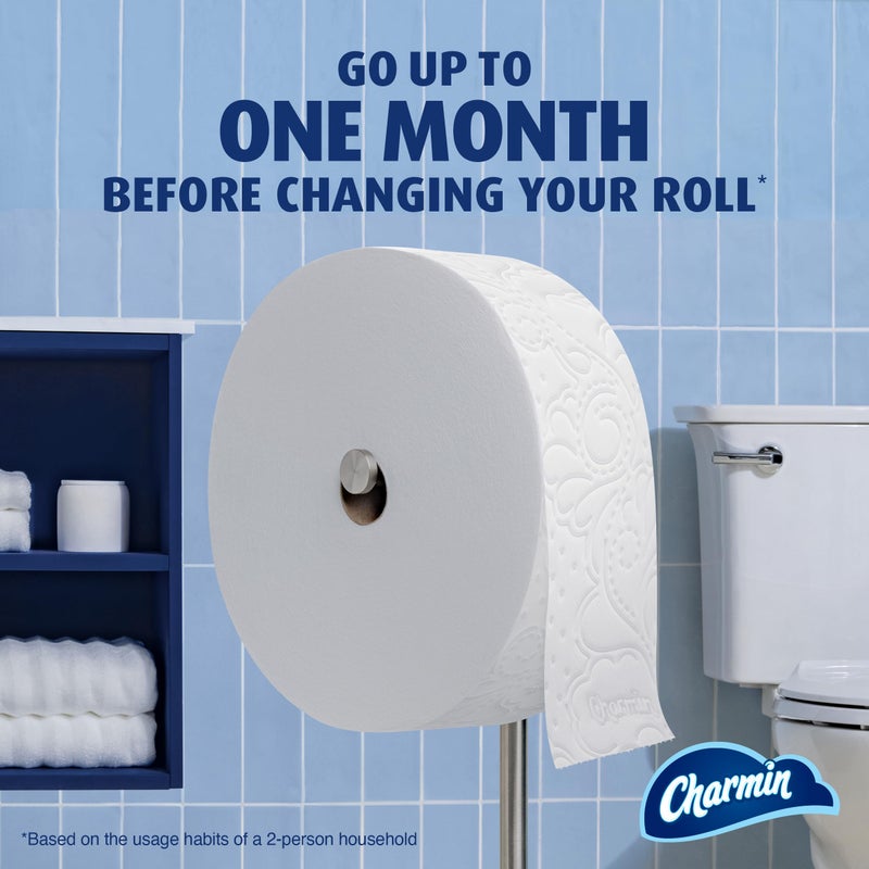 Charmin Toilet Paper Ultra Soft, 3 Forever Rolls Refill Rolls, 2-ply Bath Tissue, 3 Rolls - Image 2