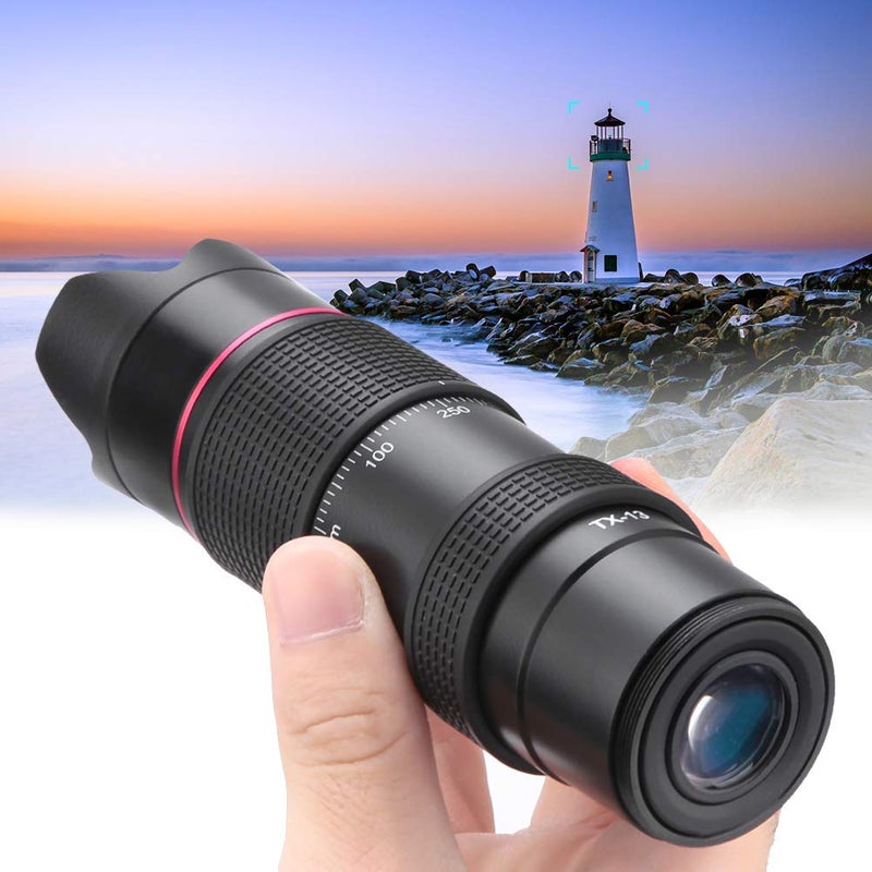 Oumij Telescope TX-13 12X FMC Multi-Layer Film with 37mm Thread Hole High Definition Telephoto Lens for Bird Watching,Camping - Image 2