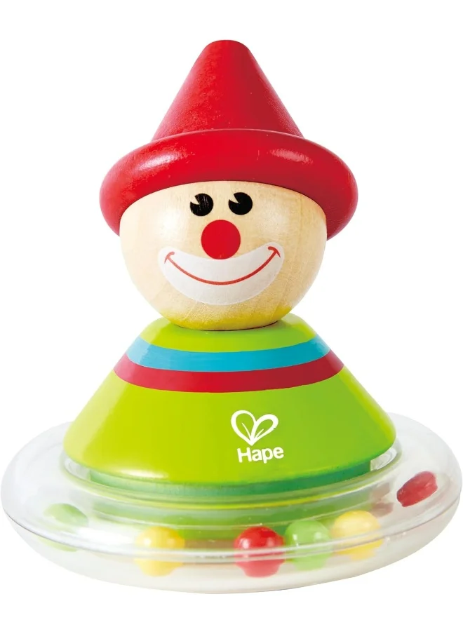 هيب Hape Roly-Poly Ralph | Colorful Wobble & Play Clown Balance Toy For Babies