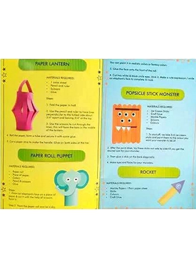 ماياترا مجموعة Mayatra's Ecocraft للفنون والحرف اليدوية مع أكثر من 20 مشروعًا حرفيًا لإعادة التدوير للأطفال من جميع الفئات العمرية - أساور DIY، وقلادة، ومحفظة، وفانوس، ودمى وغير ذلك الكثير - Image 4