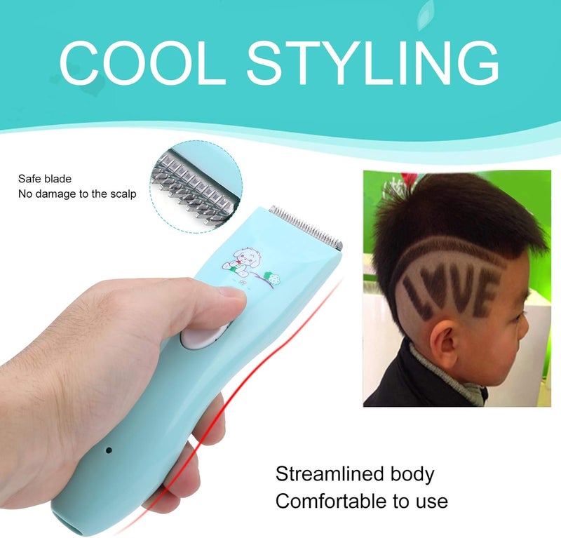 Zerodis Baby Hair Clipper - Ultra-Quiet Electric Trimmer - Image 3