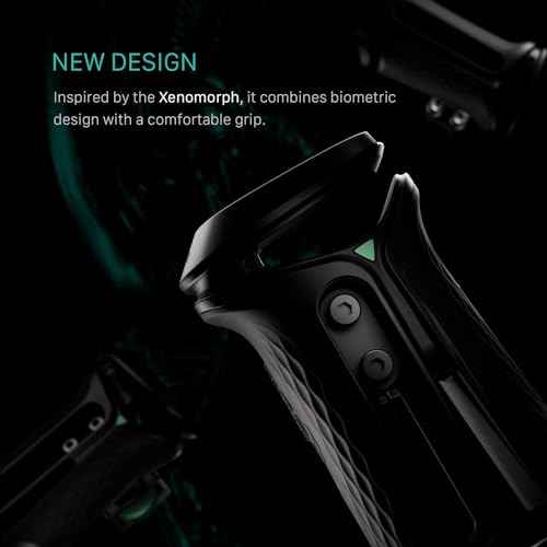 Tilta Xeno Side Handle for Filmmakers Cameras Titanium Gray Secure Connection Helps Prevent Rotation Adjustable Height Textured Silicone Grip Easy Assembly 1420 wLocating Pins - Image 3