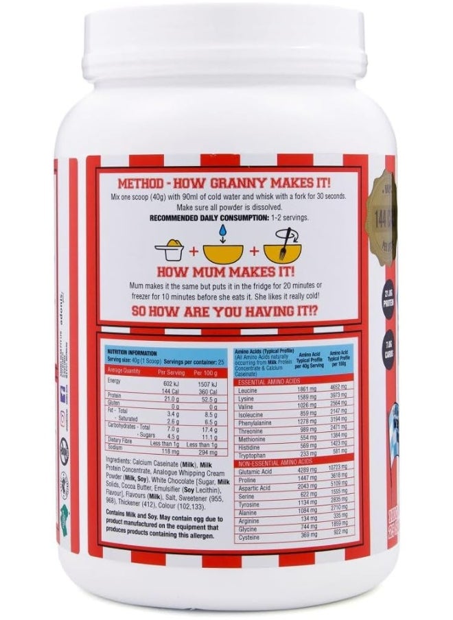 Adonis - Vanilla Saffron Flavor Protein Cookie Dough 1 Kg - Image 1