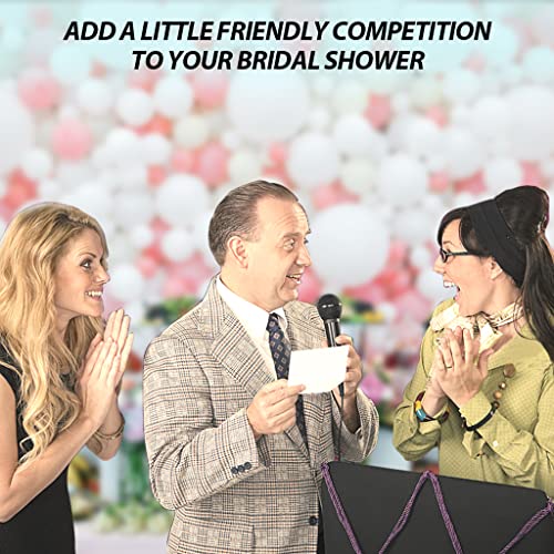 Pazag Bridal Shower Friendly Feud Quiz Tabletop Game, for 10 Players, Adult Age Range, Includes Cards, Unisex, 1.0 Unit Count - Image 4