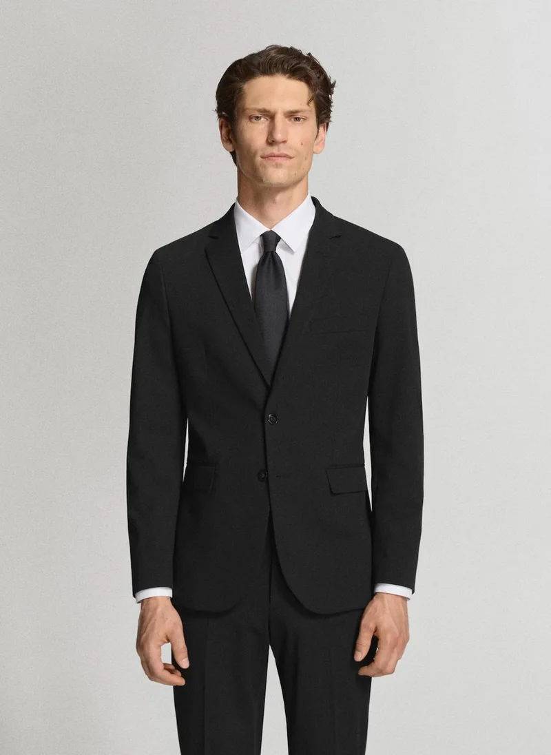 مانجو مان Super Slim-Fit Suit Jacket In Stretch Fabric
