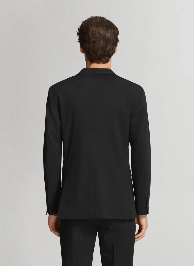 مانجو مان Super Slim-Fit Suit Jacket In Stretch Fabric