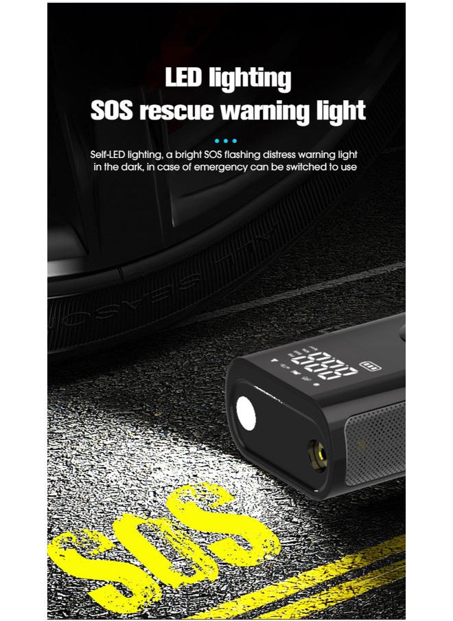 SUPERDRIVE Superdrive Digital Air Compressor 4000mAh& Power Bank  - Image 3