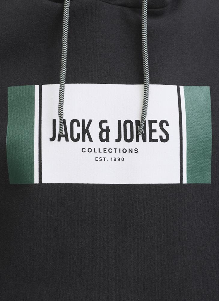 JACK & JONES Logo Regular Fit Pullover Hoodie - Image 3