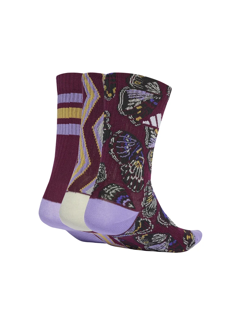 Adidas 3 Pack Farm Socks