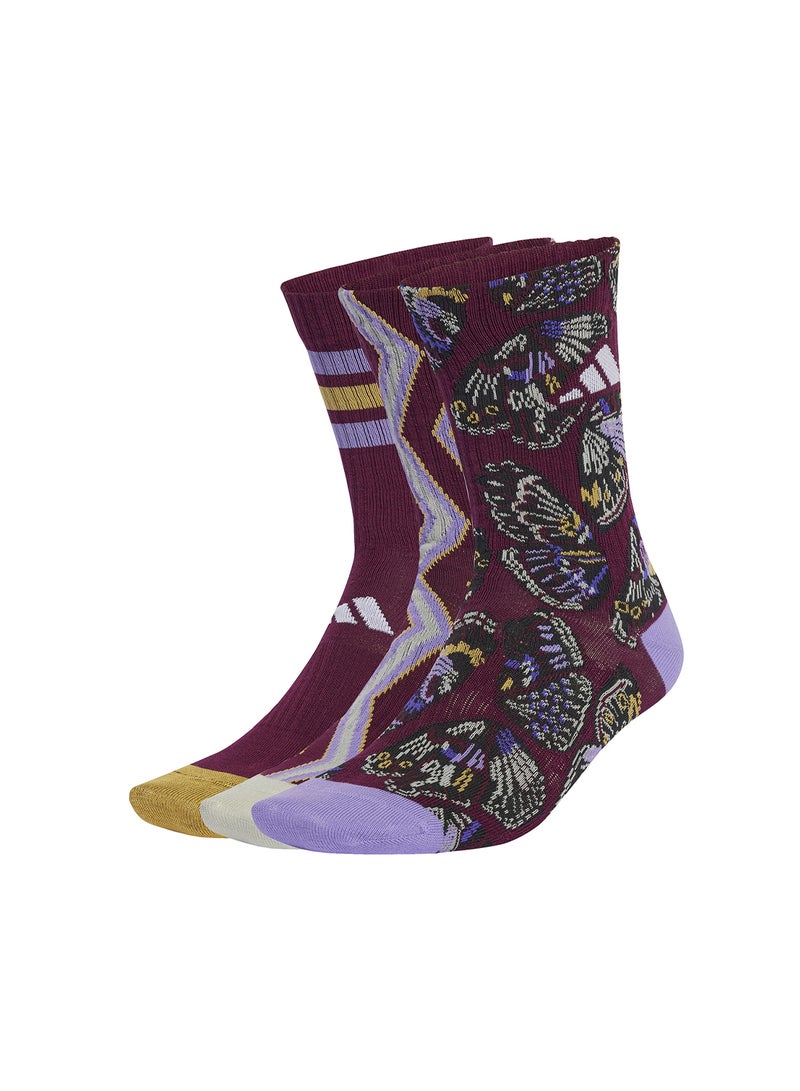 Adidas 3 Pack Farm Socks  - Image 1