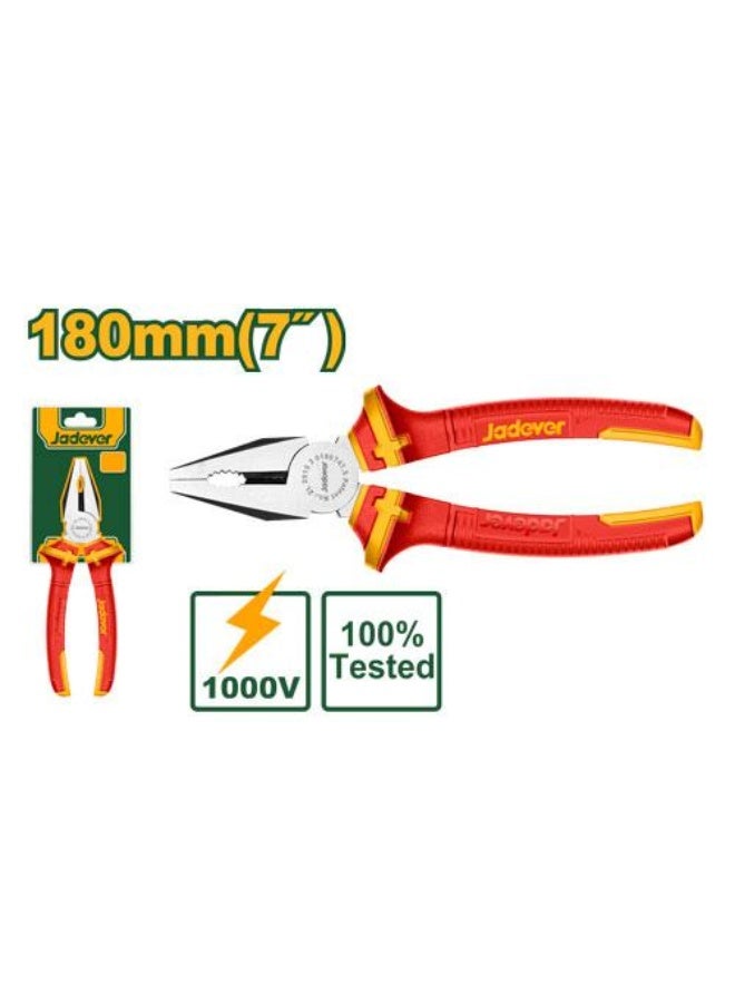 jadever Insulated combination pliers JDPL1937 - Image 1