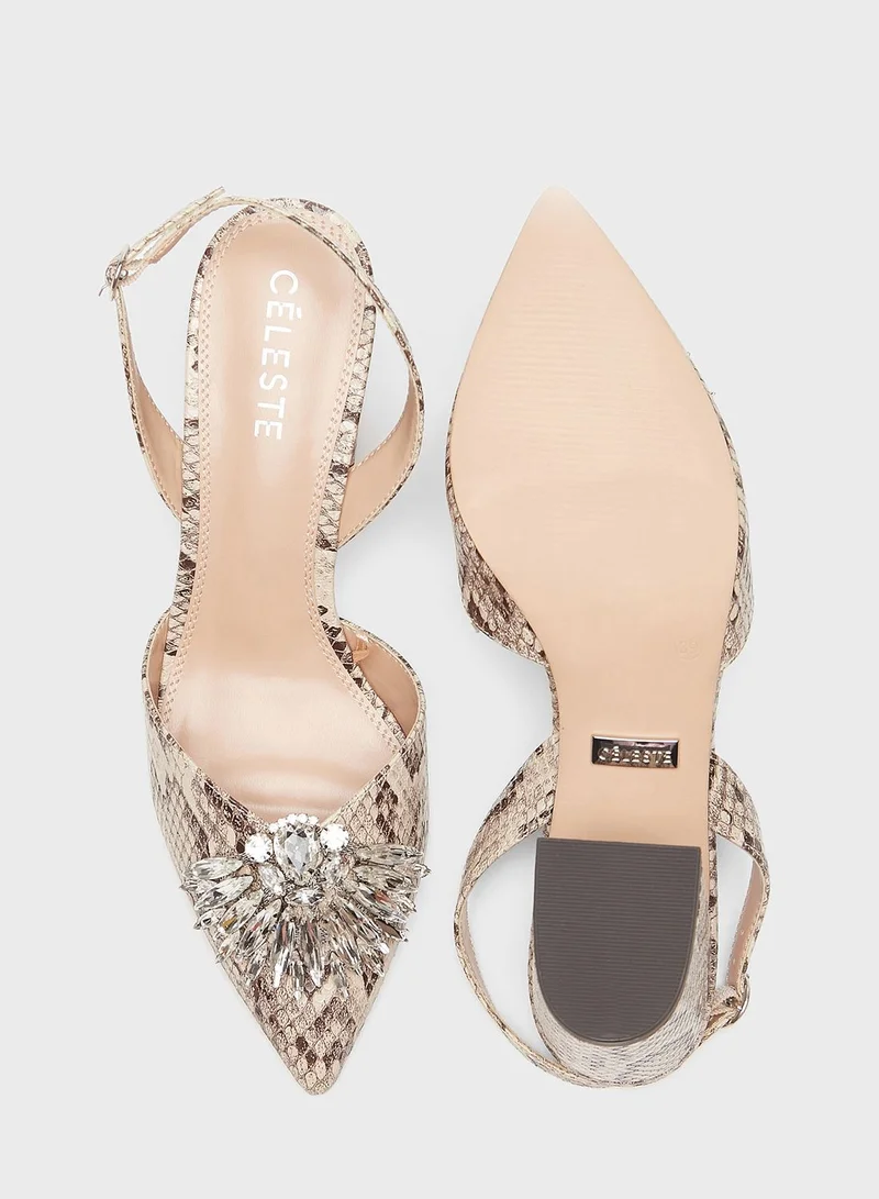 Celeste Pointed Toe Pumps