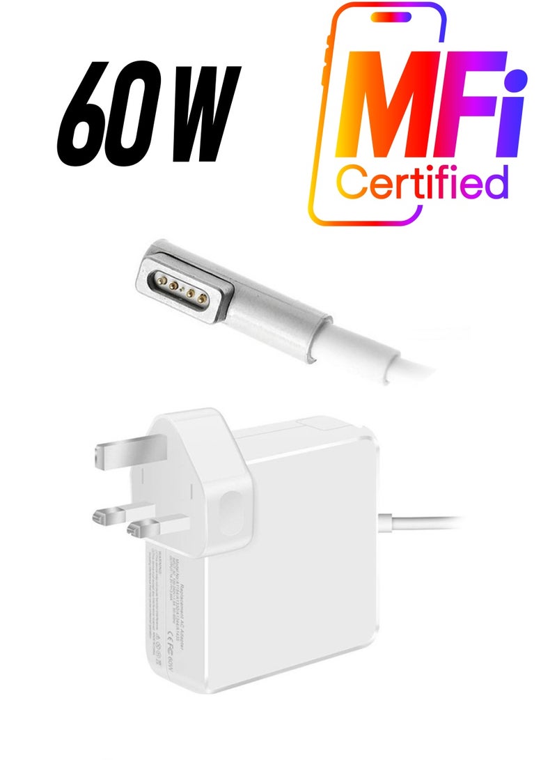 CATANES 60W MagSafe Power Adapter, 3-Pin UK Plug  - Image 1