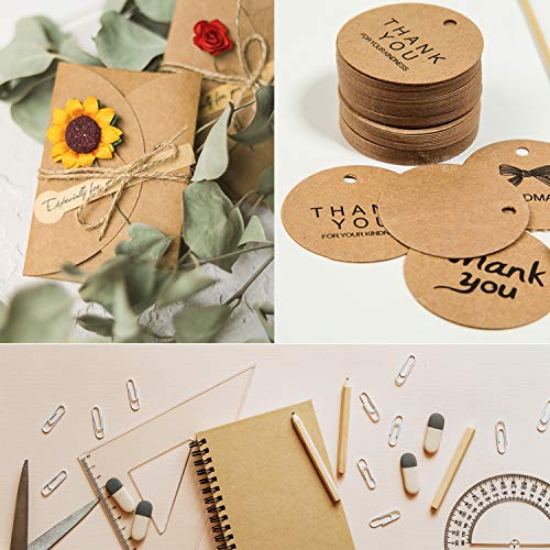 QYH Kraft Paper,Kraft Cardstock for Arts, Crafts, Office, 70 Sheets 8.5 x 11 Inches 180GSM Kraft Paper - Image 5